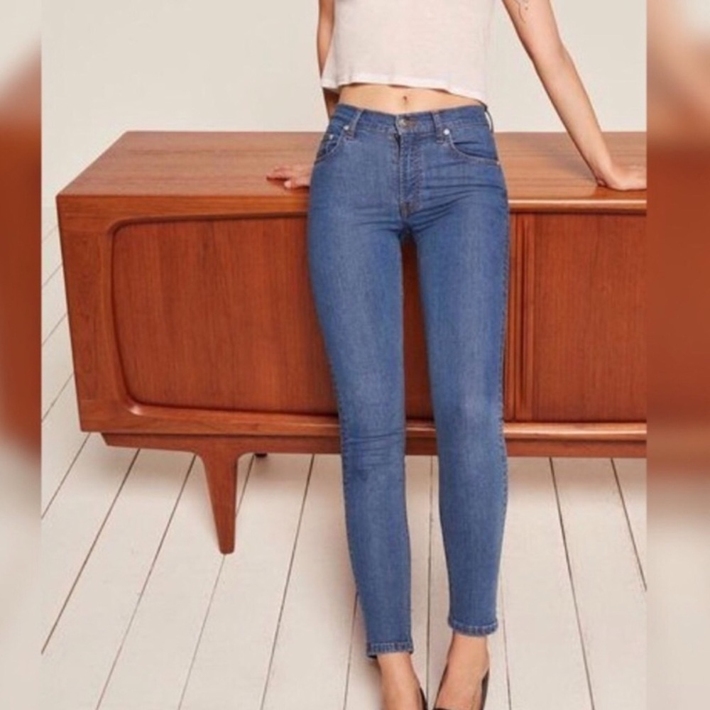 REFORMATION HIGH and SKINNY JEANS - Picture 2 of 12